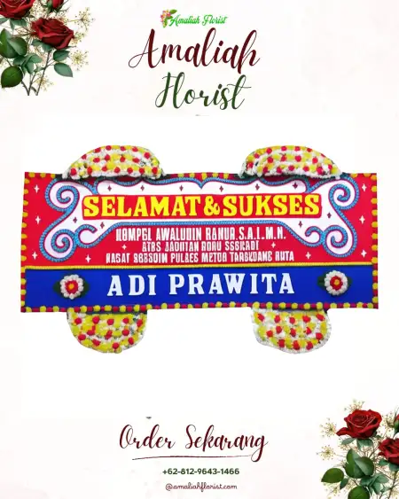 Papan Bunga Ucapan Selamat Harian